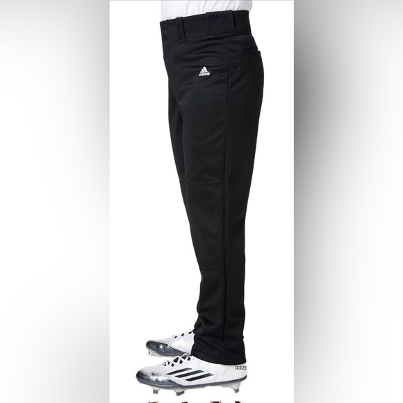 Adidas NWOT Boys Lightweight Relaxed Fit Baseball Pants (Snaps Need Fixed) - Picture 2 of 10